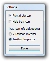 Logo for 7+ Taskbar Tweaker