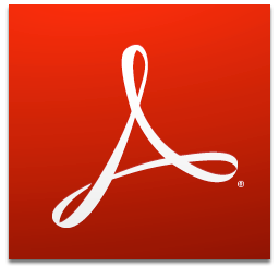 Logo for Adobe Reader (Adobe Acrobat Reader)