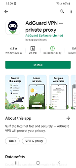 Logo for AdGuard VPN