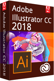 Logo for Adobe Illustrator CC 2018