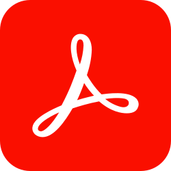 Logo for Adobe Reader (Acrobat Reader) 8.0