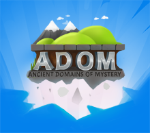 Logo for Ancient Domains of Mystery (ADOM)