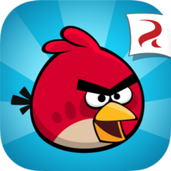 Logo for Angry Birds Space