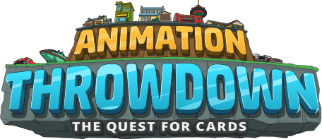 Logo for Animation Throwdown: The Quest for Cards