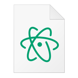 Logo for Atom