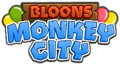 Logo for Bloons Monkey City