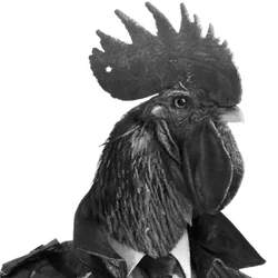 Logo for Chicken Police – Paint it RED!