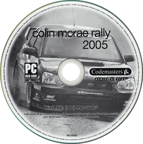 Logo for Colin McRae Rally 2005