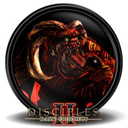 Logo for Disciples II: Dark Prophecy