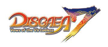 Logo for Disgaea 7: Vows of the Virtueless