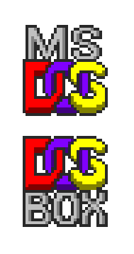 Logo for DOSBox DOS Emulator