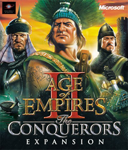 Logo for Age of Empires II: The Age of Conquerors