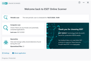 Logo for ESET Online Scanner