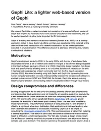 Logo for Gephi