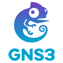 Logo for GNS3 (Graphical Network Simulator-3)