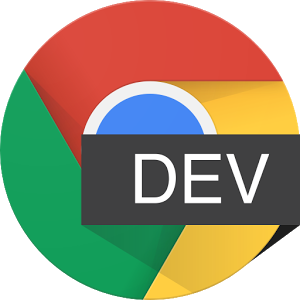 Logo for Google Chrome Dev