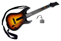 Logo for Guitar Hero: World Tour