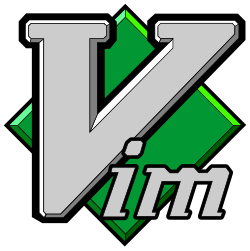 Logo for gVim (Vim 7.4)
