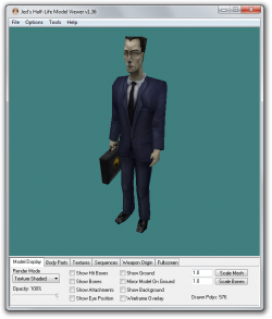 Logo for Half-Life Model Viewer (HLMV)