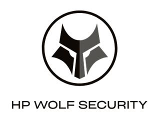 Logo for HP Wolf Security