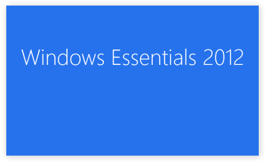 Logo for Windows Essentials 2012 (Installer)