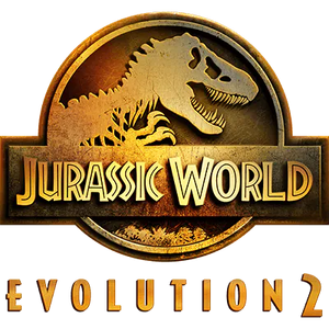 Logo for Jurassic World Evolution