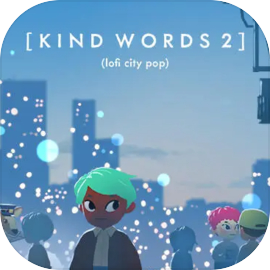 Logo for Kind Words (lo fi chill beats to write to)