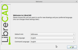 Logo for LibreCAD