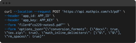 Logo for Mathpix Snipping Tool