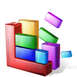 Logo for Defragment and Optimize Drives (Disk Defragmenter)