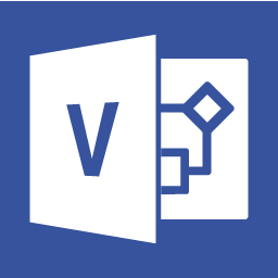 Logo for Microsoft Visio
