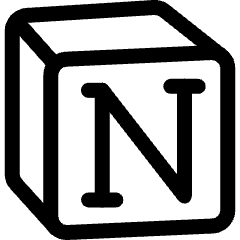 Logo for Notion