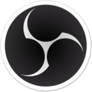 Logo for OBS (Open Broadcaster Software)