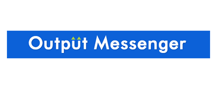 Logo for Output Messenger