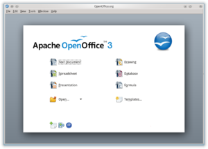 Logo for Apache OpenOffice (OpenOffice.org 3)