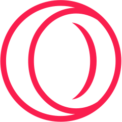 Logo for Opera Web Browser