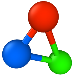 Logo for OVITO (Open Visualization Tool)