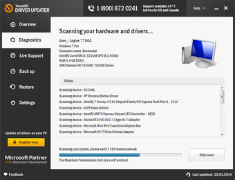 Logo for TweakBit PCSuite