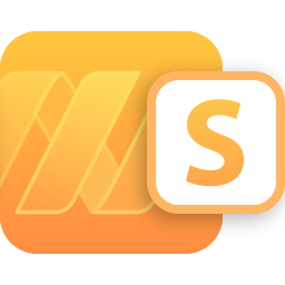 Logo for SoftMaker Presentations