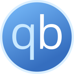 Logo for qBittorrent