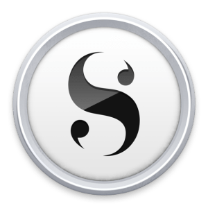 Logo for Scrivener 3