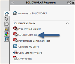 Logo for SOLIDWORKS Rx