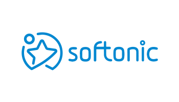 Logo for Softonic