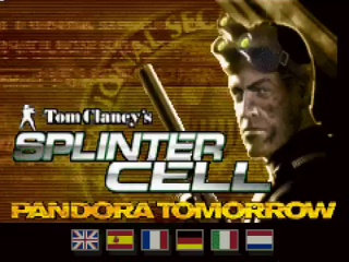 Logo for Tom Clancy's Splinter Cell: Pandora Tomorrow