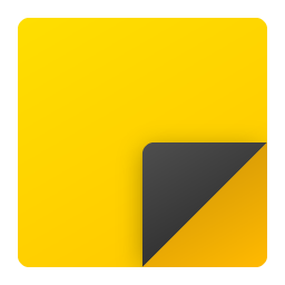 Logo for Microsoft Sticky Notes