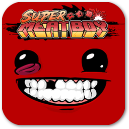 Logo for Super Meat Boy
