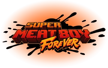 Logo for Super Meat Boy Forever
