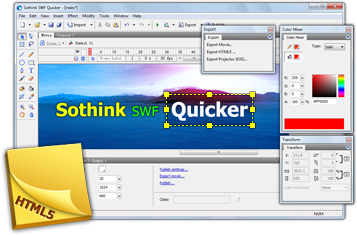 Logo for Sothink SWF Decompiler