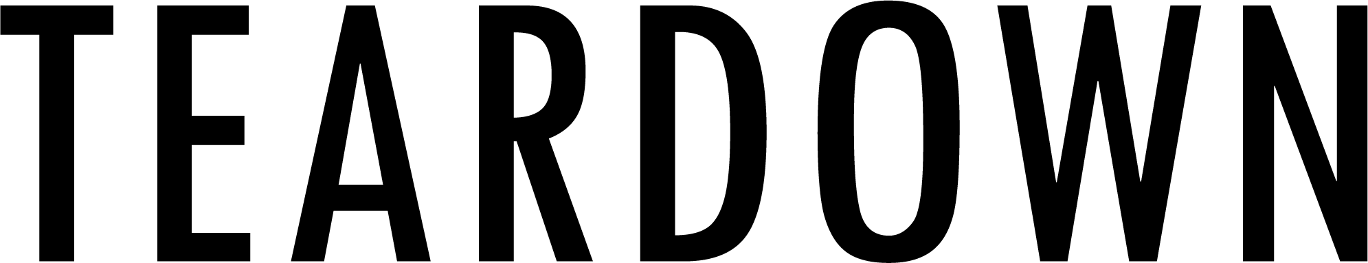 Logo for Teardown