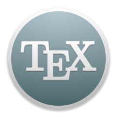 Logo for TeXShop